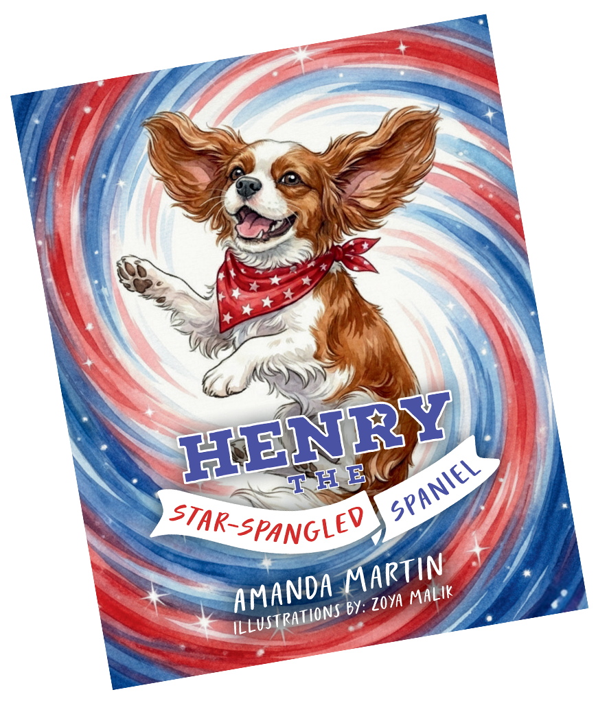 Cover of Henry the Star-Spangled Spaniel by Amanda Martin